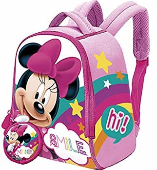 Disney Plecak Minnie z neoprenu + portfel 22 x 18 cm MN10221