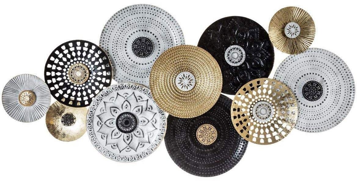 Dekoracja ścienna DECO metalowa 93x43 cm 166951