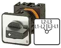 Eaton (Moeller) przełącznik instrumentów T0 2-15922/E bez 0-pozycji T0 woltomierz przełącznik 4015080530992 053099