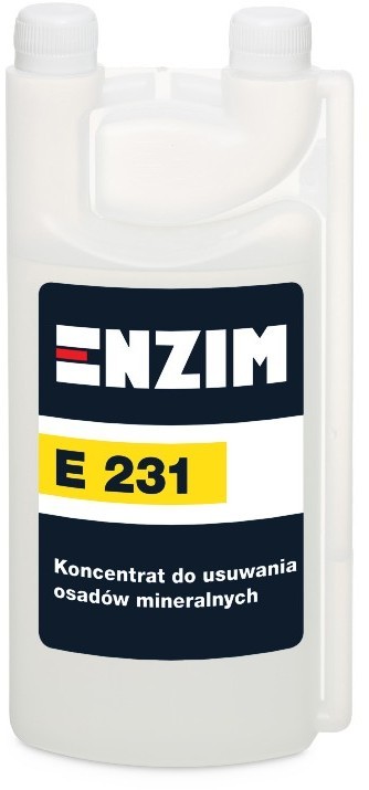 ENZIM ENZIM E231 Koncentrat do usuwania osadów mineralnych 1L E231