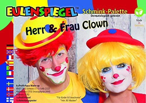 Eulenspiegel Pan i Pani impregnowanych Clown warstwy