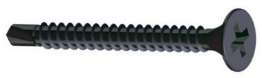 Wkręt-Met Wkrętów Samowiercących Fosforanowych 3,5x35 1000szt KSSG-35035 1077