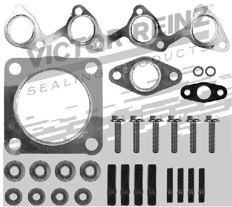 REINZ Zestaw montażowy, urządzenie ładujące turbo 04-10056-01 04-10056-01