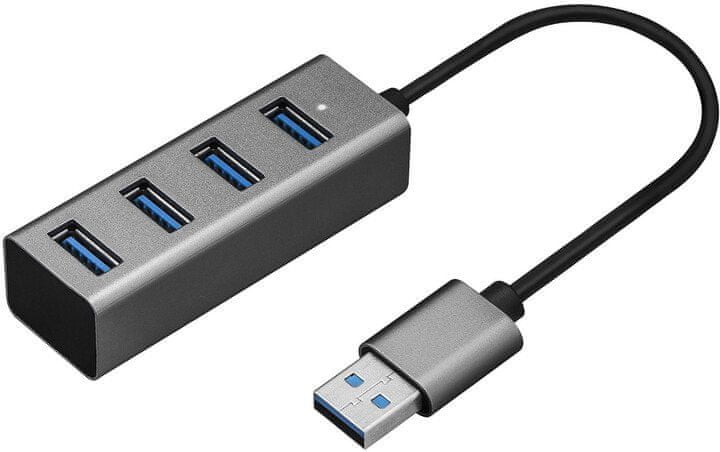 Yenkee Yenkee hub USB YHB 4300 metalowy 4× USB 3.0