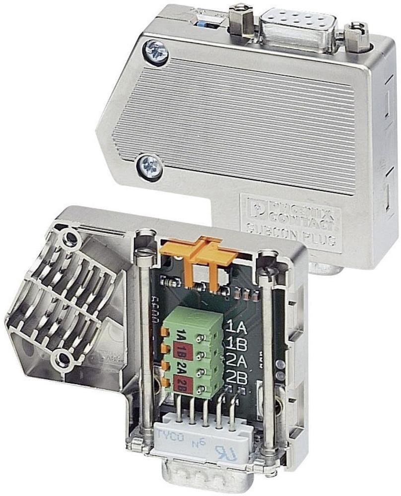 Phoenix Contact Złącze SUBCON PLUS-PROFIBUS Phoenix Contact SUBCON-PLUS-PROFIB 2744348 Ilość biegunów 9 1 szt SUBCON-PLUS-PROFIB