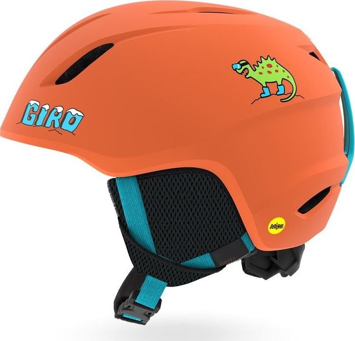 Giro Kask LAUNCH matte deep orange dinosnow r S 52-55.5 cm GR-7104 307046-uniw