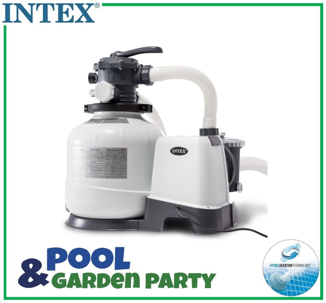 Intex Pompa filtrująca piaskowa z hydro aeracją 10500 / 8000 l/godz. 26648