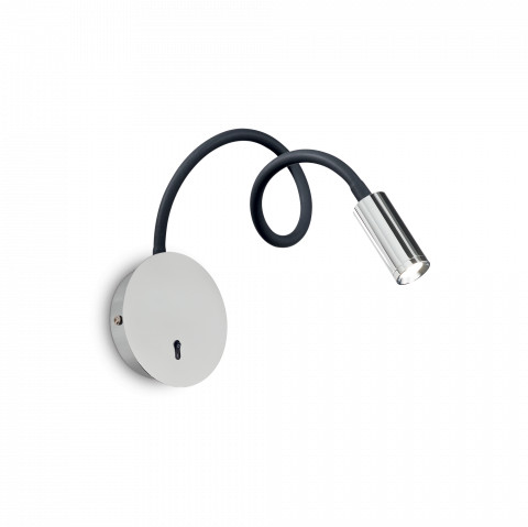 Ideal Lux Kinkiet Focus-2 AP1 203188 nowoczesna lampa ścienna w kolorze chromu 203188