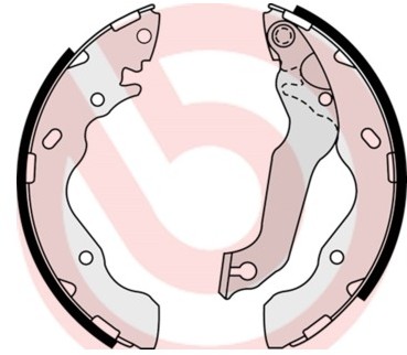 BREMBO Zestaw szczęk hamulcowych S 30 511