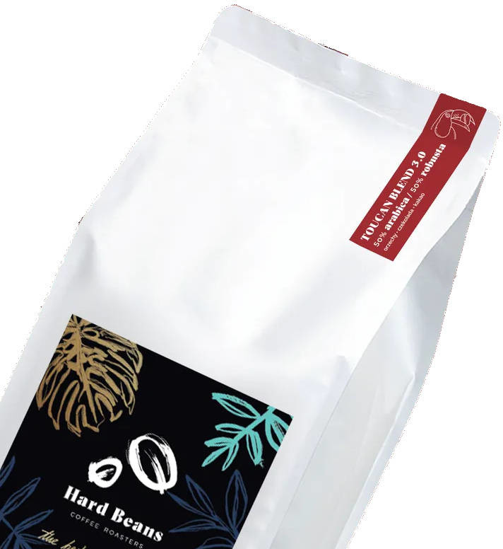 HARD BEANS kawa Hard Beans TOUCAN BLEND 3.0 1000g ESPRESSO HBTOU3.0 1