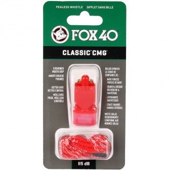 Fox Gwizdek sędziowski 40 CMG Official Classic czerwony 9603-1409