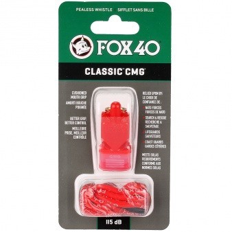 Fox Gwizdek sędziowski 40 CMG Official Classic czerwony 9603-1409