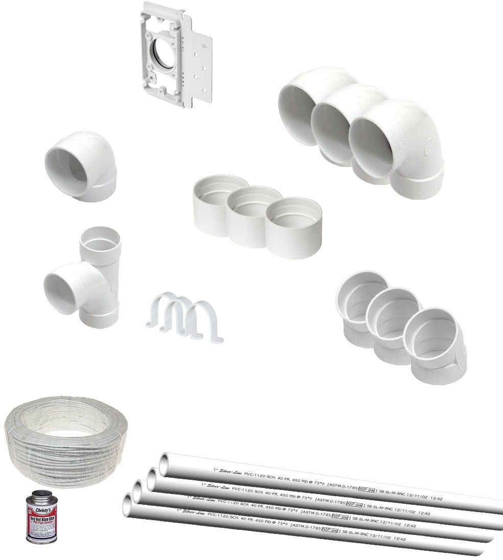 Vacusweep Zestaw instalacyjny na 1 punkt