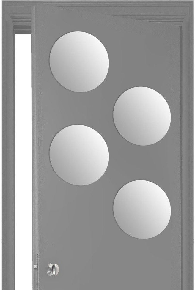 Atmosphera Lusterka naklejane bez ramy praktyczny zestaw upiększający pomieszczenie B010TK5G0E