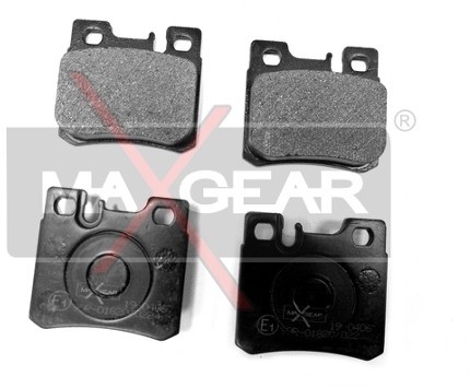 MaxGear Zestaw klocków hamulcowych, hamulce tarczowe 19-0406
