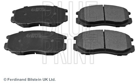 BLUE PRINT Zestaw klocków hamulcowych, hamulce tarczowe ADG04295