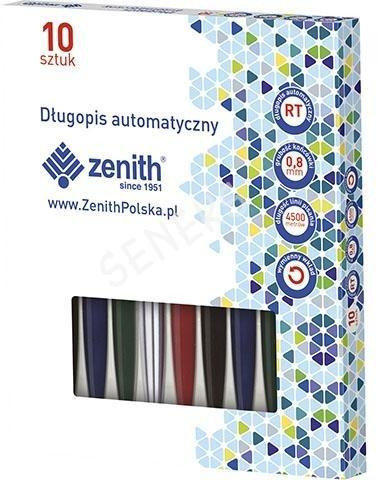 Astra papiernicze Długopis automatyczny 60 box (10szt) ZENITH