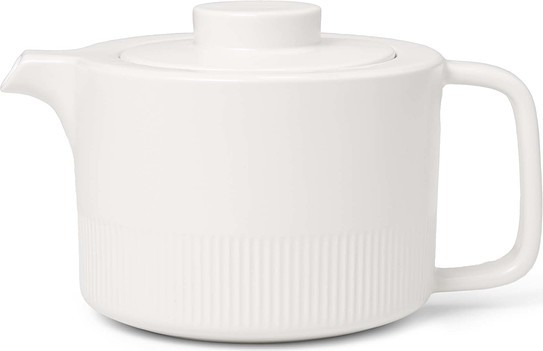 Marc O'Polo Dzbanek do herbaty Moments 1 l biały z zaparzaczem 730323-730-001