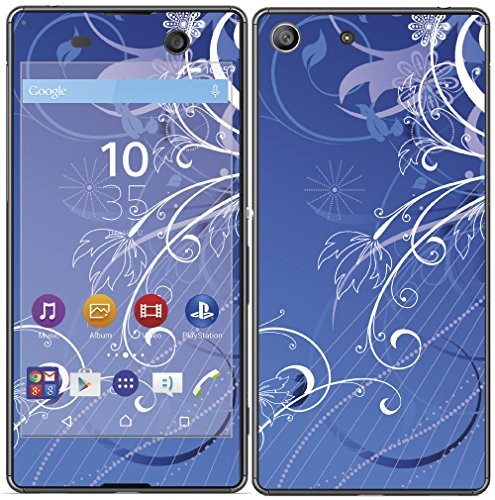 Sony Royal Sticker Royal Wandtattoo RS. 129783 samoprzylepna do M5 motyw Blue Flowers abstrakcja RS.129783