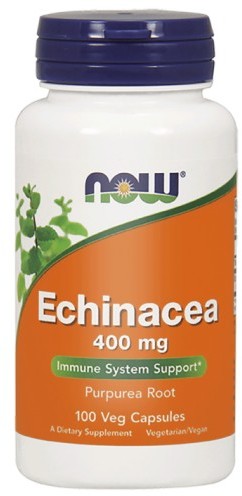 Now Foods Echinacea Jeżówka purpurowa 400 mg (100 kap) 4A93-3267B