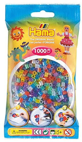 Hama 207-54 - perły błyszczące, 1000 sztuk 207-54