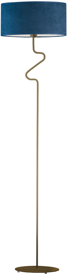 Lysne Lampa stojąca w nowoczesnym stylu MORONI VELUR 500001V/6