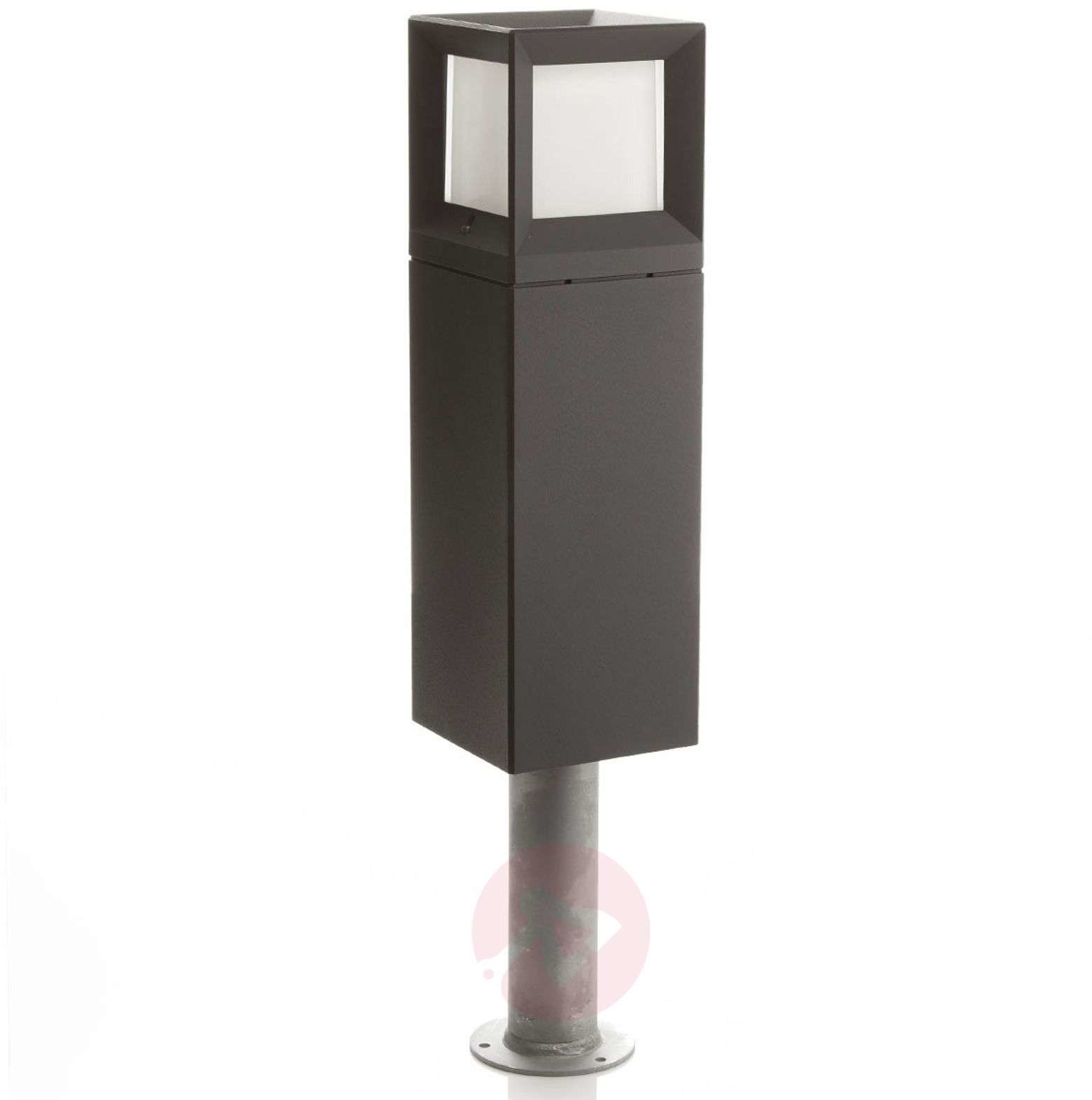 Bega 84604 - lampa cokołowa LED grafit 3 000 K