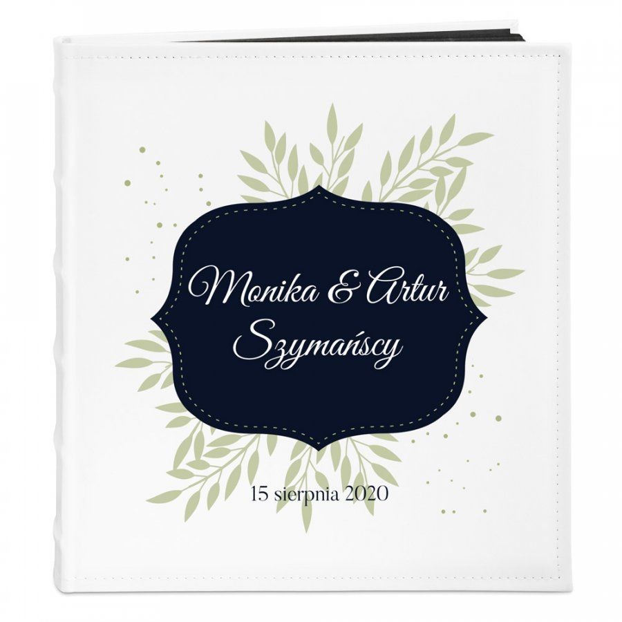 NA Murrano Album Zdjęcia Duży Dla Pary Rocznica Nadruk ALB-BC-BK-UV-016