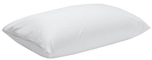 Pikolin Home frotte fa82  poszewka na poduszkę, roztocza, wodoszczelna i przepuszczająca powietrze, biały, 40 x 80 cm FA82000PK080BLA
