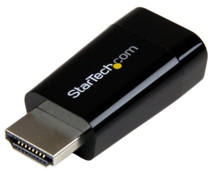 StarTech Adapter AV HDMI TO VGA CONVERTER Adapter - HD2VGAMICRO