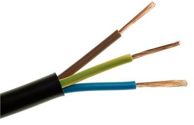 Elektrokabel Przewód warsztatowy w izolacji gumowej 300/500V OW 3x1,5 OW3X1,5