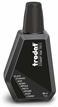 Trodat 7011 pieczątka kolorze czarnym 28 ML