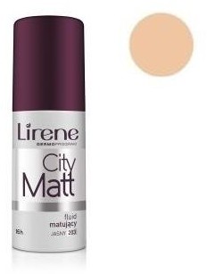 Lirene City Matt fluid matująco-wygładzający do twarzy 203 Jasny 30ml