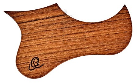 ORTEGA Drewniana maskownica ukulele sopranowe i koncertowe OWPSC-WN 1B64-627E4