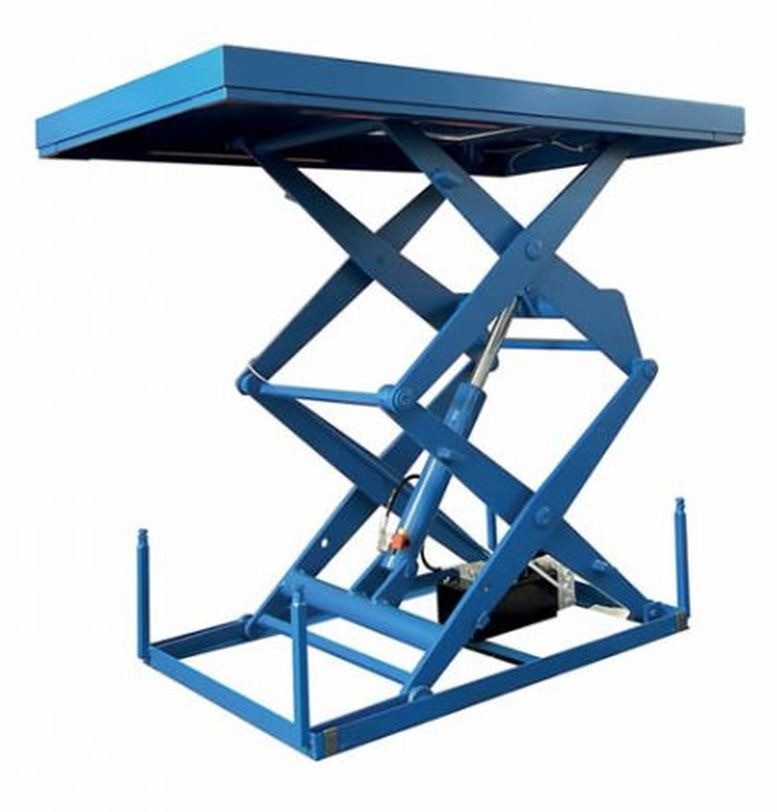 432 43268369 Podnośnik nożycowy udźwig 500 kg wymiary platformy 900x600 mm wysokość podnoszenia 900 mm) 68369-uniw