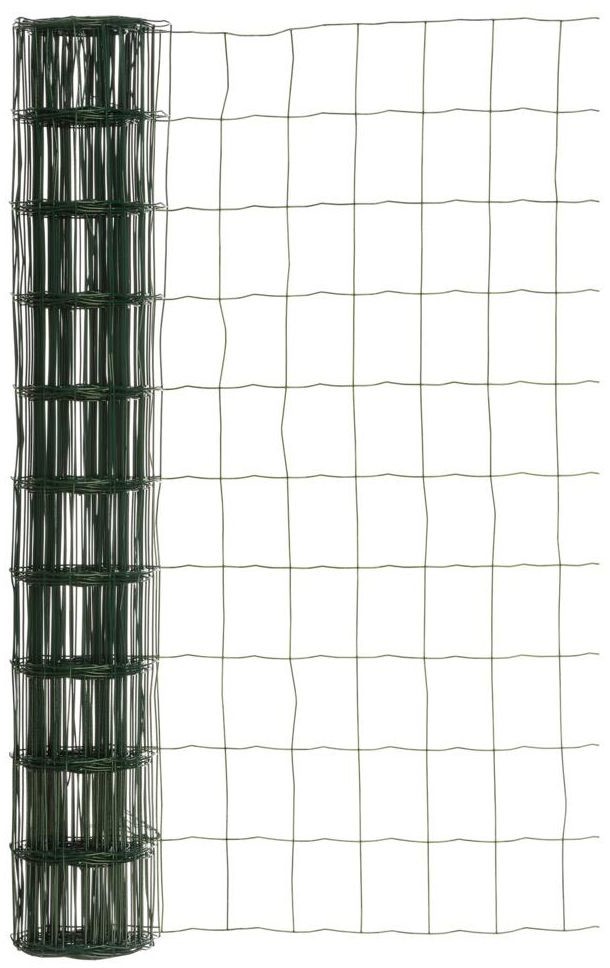 Siatka ogrodzeniowa zgrzewana 1.2 x 10 m zielona