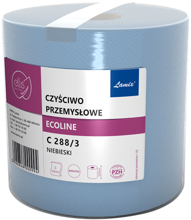 Lamix C 288/3 Czyściwo przemysłowe Ellis Premium niebieski (1 rolka)