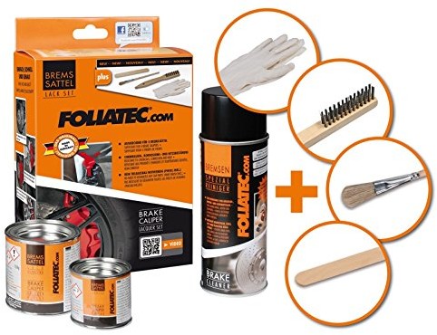 Foliatec FOLIATEC 2176 wspornik lakier w sprayu, czarna matowa 2176