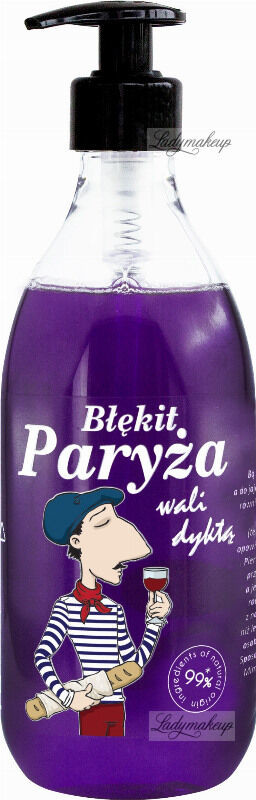 LaQ - SHOTS! - Żel do mycia ciała i rąk - Błękit Paryża - 500 ml