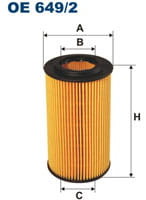 Filtron Filtr oleju OE649/2