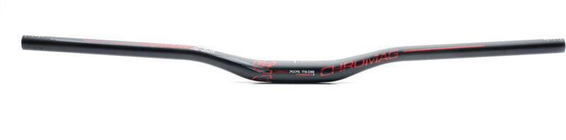 Chromag Chromag Fubars OSX Kierownica rowerowa 31,8mm DH, black/red 800mm 2021 Kierownice MTB 110-004-51
