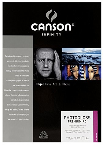 Canson 400045640 Photo Gloss Premium RC Box, A4 400045640