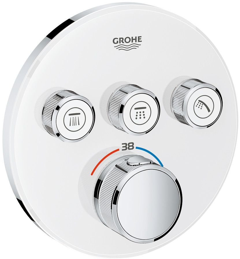 Grohe bateria termostatyczna do obsługi trzech wyjść wody Grohtherm SmartControl 29904LS0 29904LS0