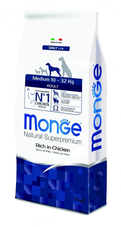 Monge Medium Adult Chicken 12 kg