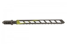 Wolfcraft 2 brzeszczoty uchwyt T 75 mm dokładne precyzyjne cięcia 2680000 WF2680000