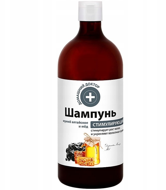 Green Pharmacy Szampon do włosów Ałtajskie Mumio Miód 1l 830