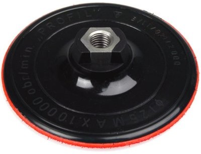 Verto TARCZA ELASTYCZNA Z RZEPEM 125 MM (61H730)