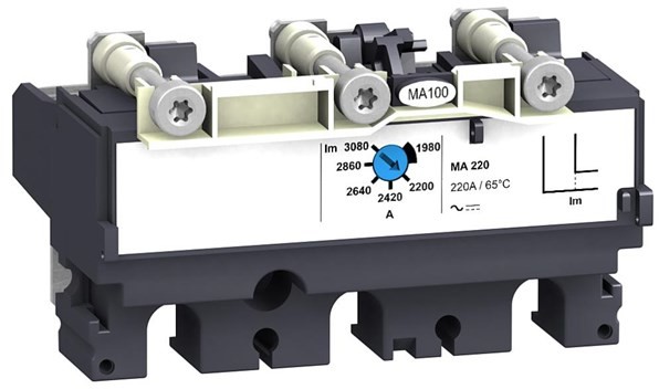 SCHNEIDER 3p3t ma220 trip unit for nsx250 circuit LV431500