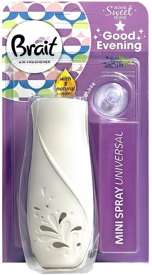 Brait odświeżacz powietrza Mini Spray urządzenie Good Evening 10ml