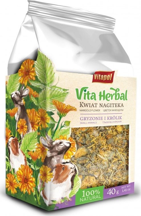 Vitapol Vita Herbal dla gryzoni i królika kwiat nagietka 40g ZVP-4157